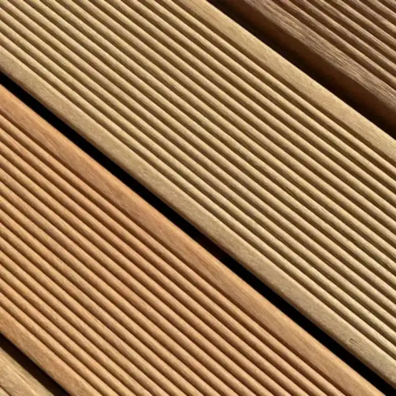 Rechtstreeks Van De Fabrikant Bangkirai Plank v-groeven 16x145mm Premium 396cm