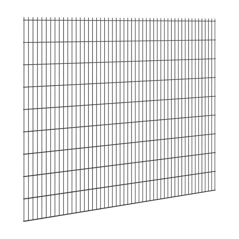 Hillfence metalen scherm dubbele staafmat 250x183cm zwart Meest Verkocht