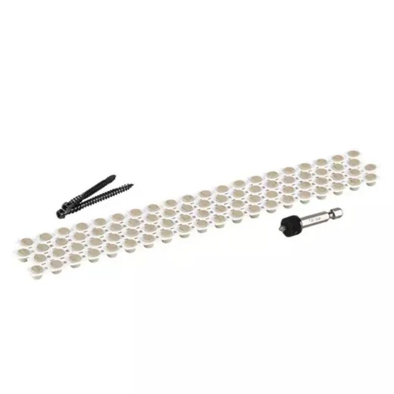 TimberTech schroef&plug 9,3m²(350schroeven 400pluggen)Castl Gecertificeerd