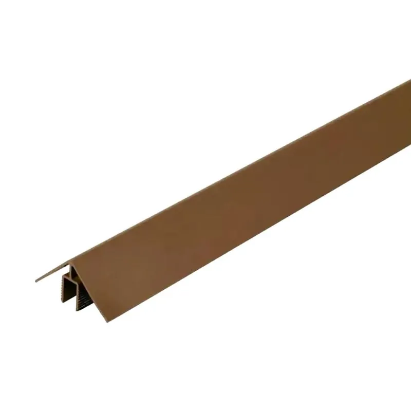 Favoriet WEO Alu Klikprofiel 50x50mm 300cm Teak
