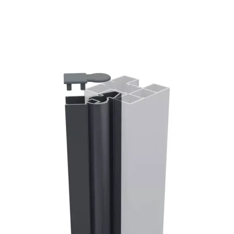 Goedkoop Boston Aluminium paal Variabel hoekprofiel 200cm Ral 9005