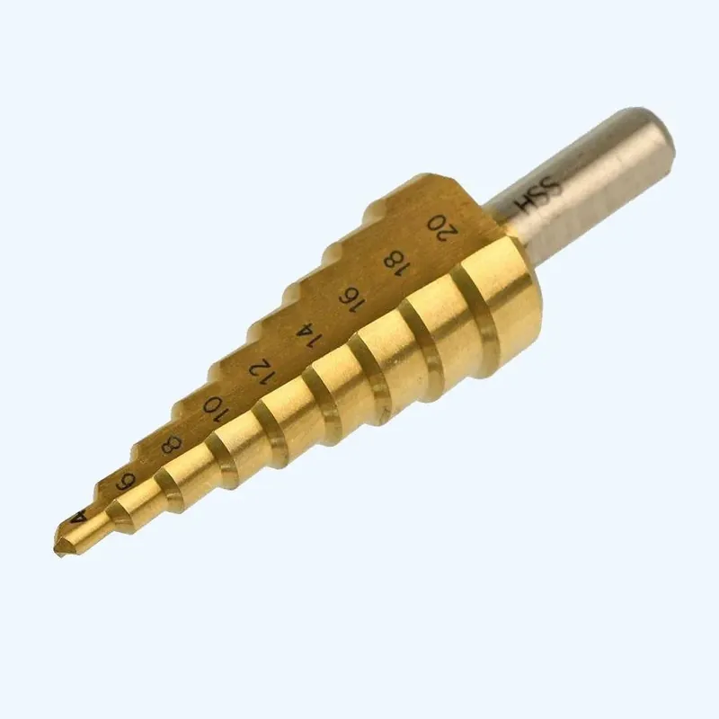 HSS Stappenboor 4-20 mm rechte snijkanten Snelle Levering