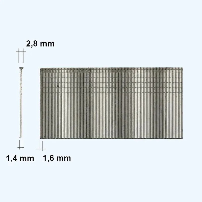 Voordeelprijs Gegalvaniseerde brads 16Ga 45 mm T45 kopen
