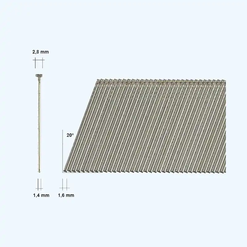 RVS schuine brads T20G/50mm bestellen Nu Kopen