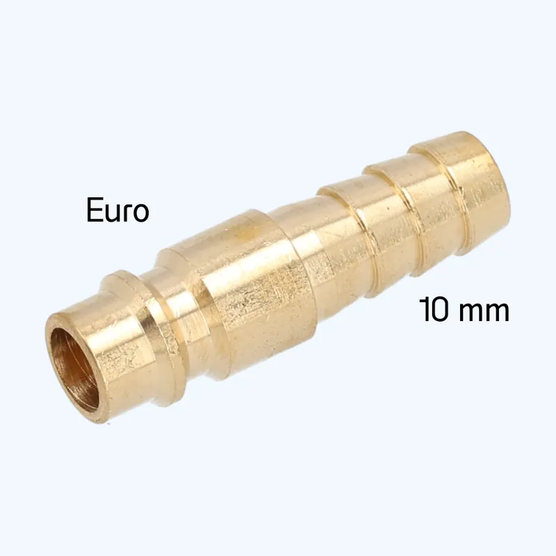 Tijdelijk Beschikbaar Euro insteeknippel met slangpilaar 10 mm