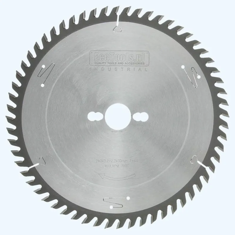 HM-zaagblad Industrial 260 x 30 mm T=60 Lage Prijs