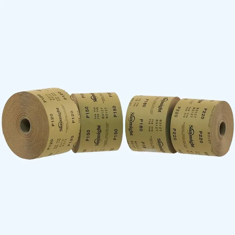Gratis Retour Papieren schuurrol 25 meter x 115mm K150