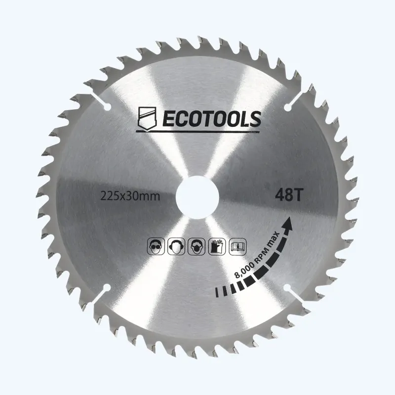 HM-zaagblad 225 x 30 mm T=48 (Eco-line) Exclusieve Aanbieding