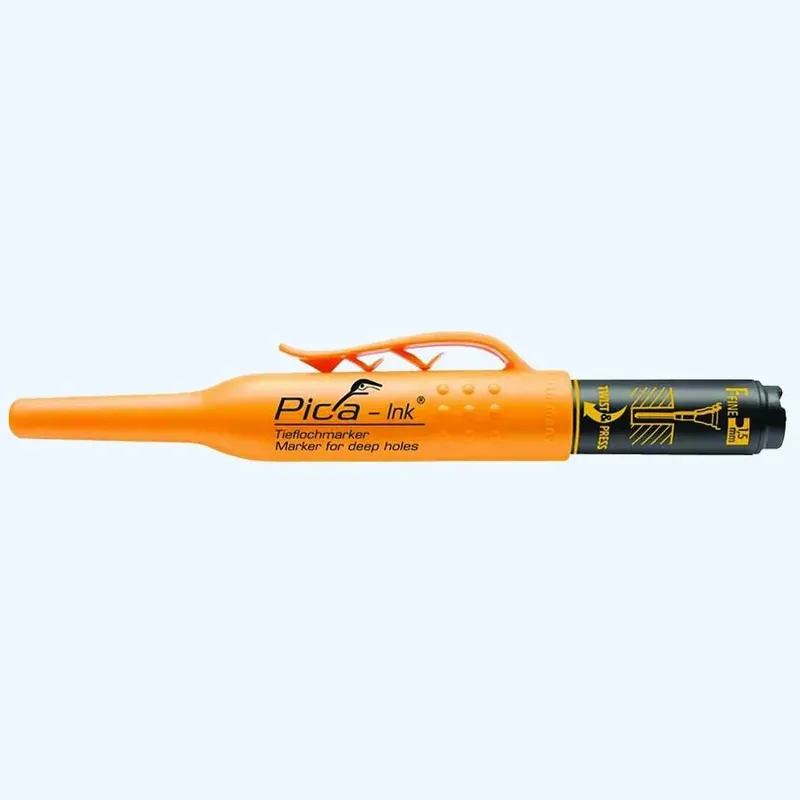 Lage Prijs Pica 150/46 Markeerstift diepe gaten (Zwart)
