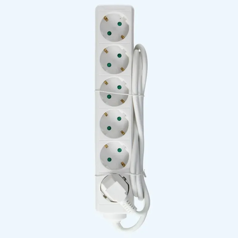 6-voudig verdeelblok 1,5meter 3x1.0mm² Fabrieksprijs