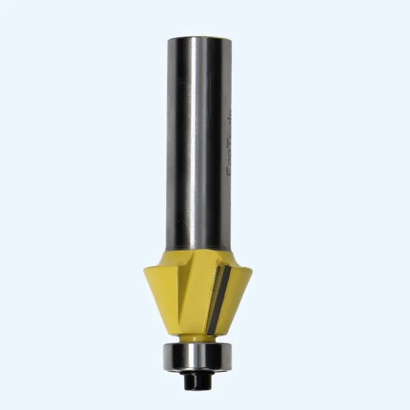 Gratis Retour HM afkantfrees met lager 22° en 12 mm schacht