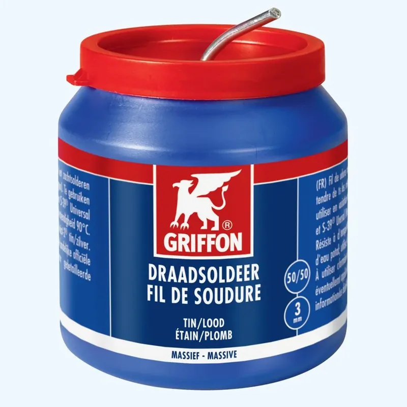 Seizoensaanbieding Griffon draadsoldeer tin/lood 50/50 massief