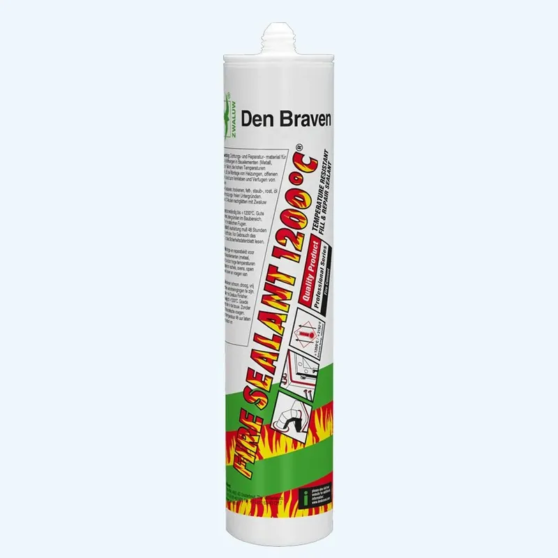 Fire sealant 1200°C 310 ml (zwart) Lage Kosten