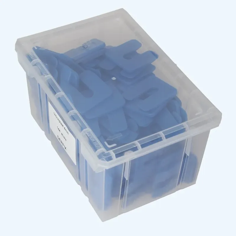 Uitvulplaatjes 4 x 47 mm blauw kopen Gratis Retour