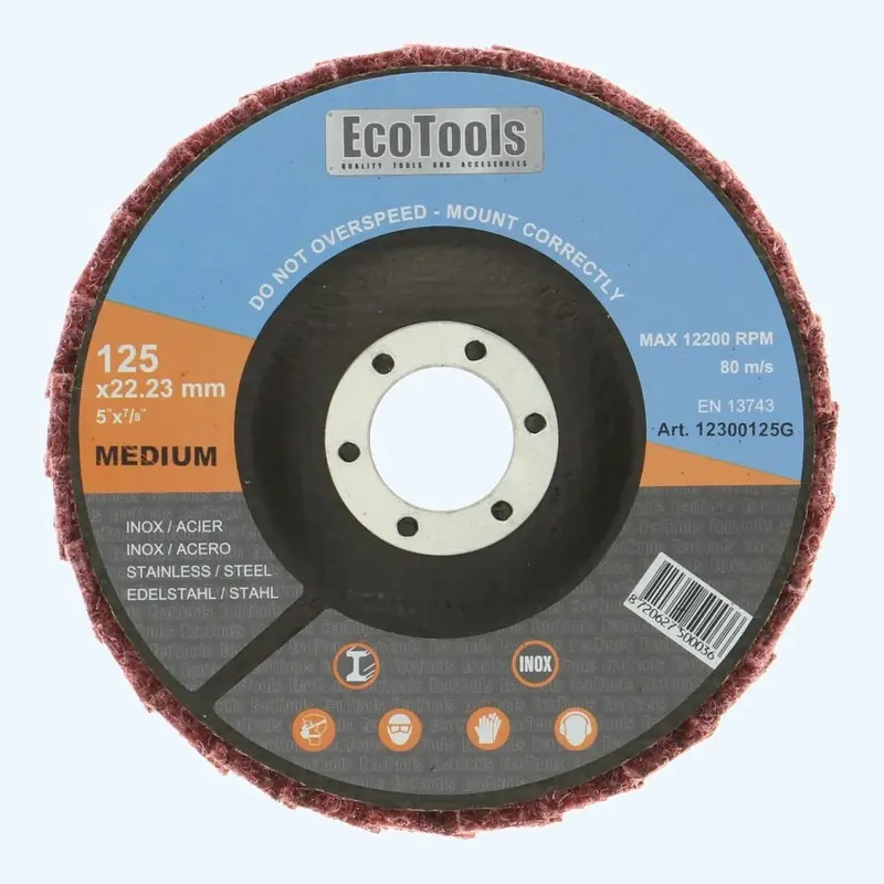 EcoTools Polijst lamellenschijf 125 mm Medium Goedkoop