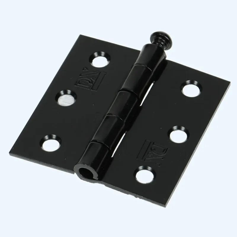 Beperkte Voorraad Scharnier losse pen 63 x 63 mm zwart gelakt