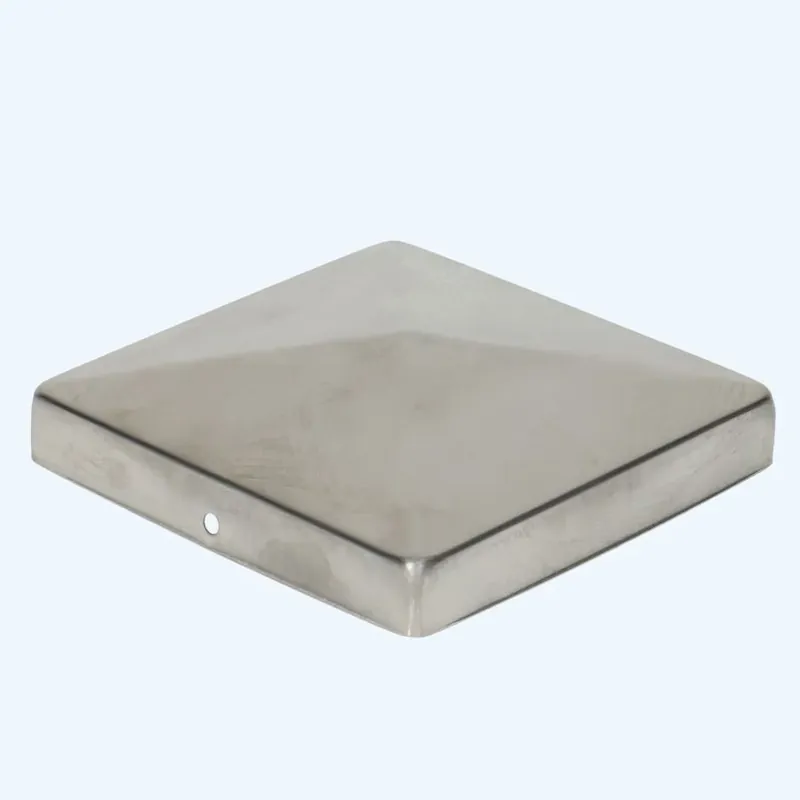 Nu Kopen Paalornament RVS piramide 121 x 121 mm
