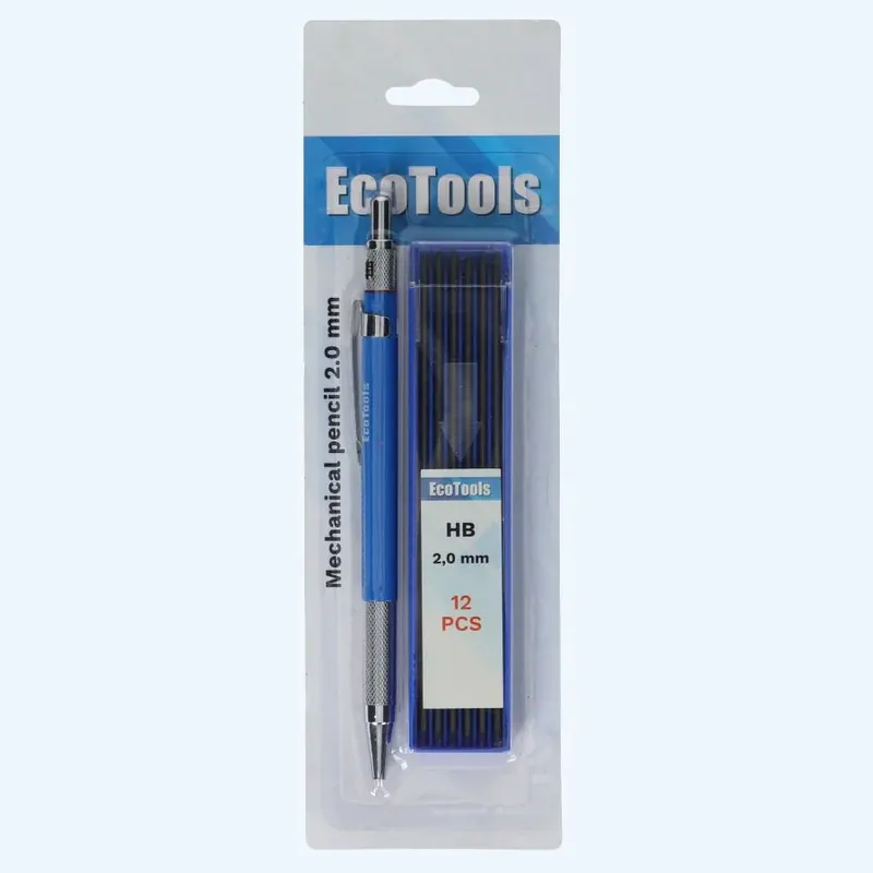 Alleen Vandaag EcoTools vulpotlood 2,0 mm met 12 stiften