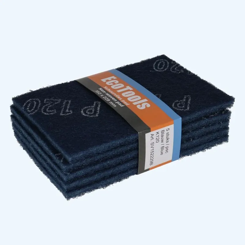 Schuurvlies 152 x 229 mm blauw (K120) kopen Weekendaanbieding