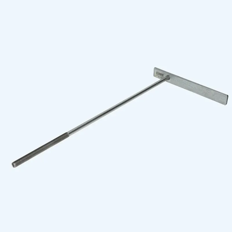 Muurplaatanker M12 x 800 met plaat 230 mm Hoge Kwaliteit