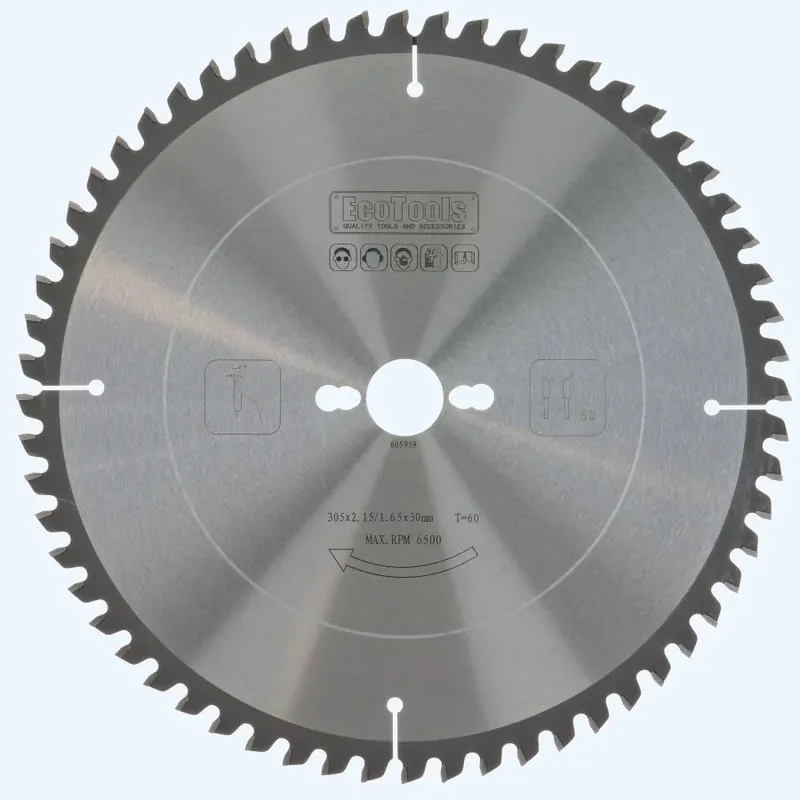 Bestel Nu HM-afkortzaagblad 305 x 30 mm Thinline T60