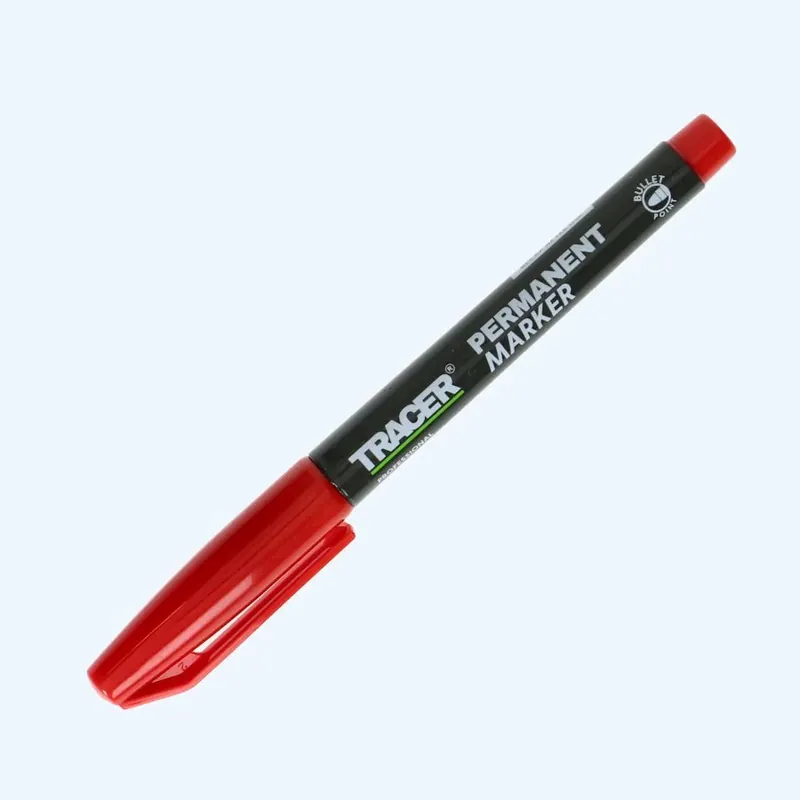 Tracer permanent marker rood bestellen Actieprijs