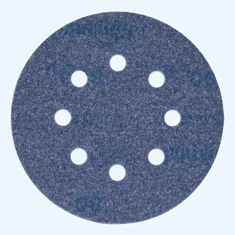 Ceramic schuurpapier ø125 mm K60 8-gats Direct Beschikbaar