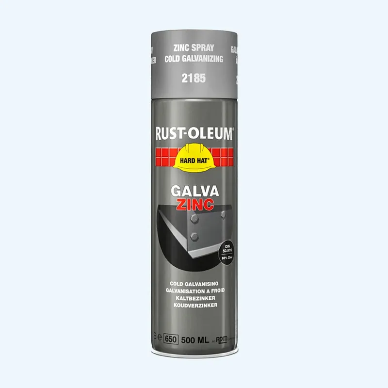 Populair Rust-oleum Hard Hat galva zinc