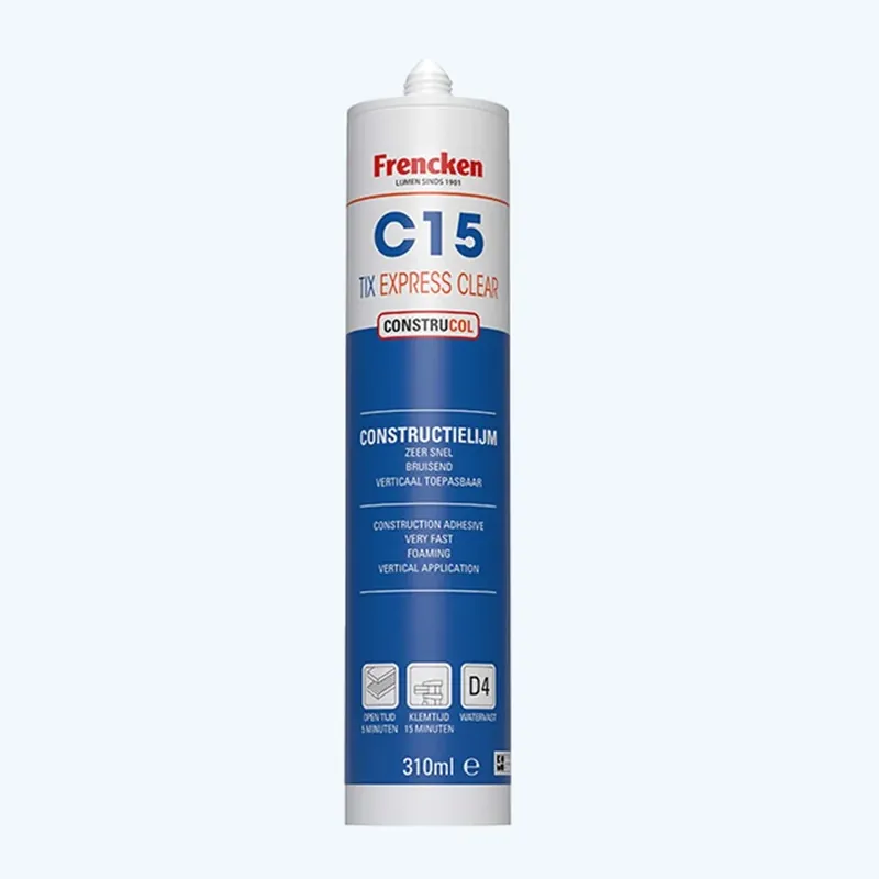 Frencken PU constructielijm C15 Express transp. Op = Op
