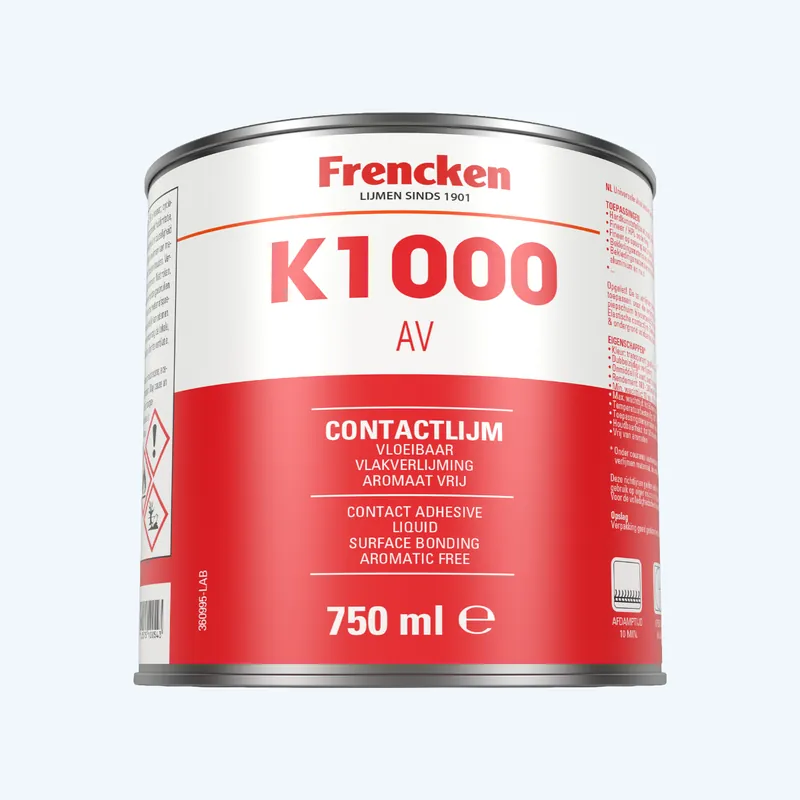 Frencken contactlijm K1000 AV 750 ml kopen Populair