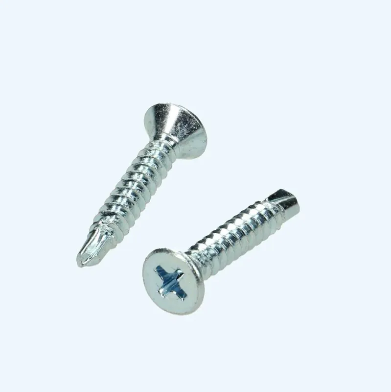 Alleen Vandaag 200 stuks zelfborende plaatschroeven platverzonken kop 4,8 x 16 mm