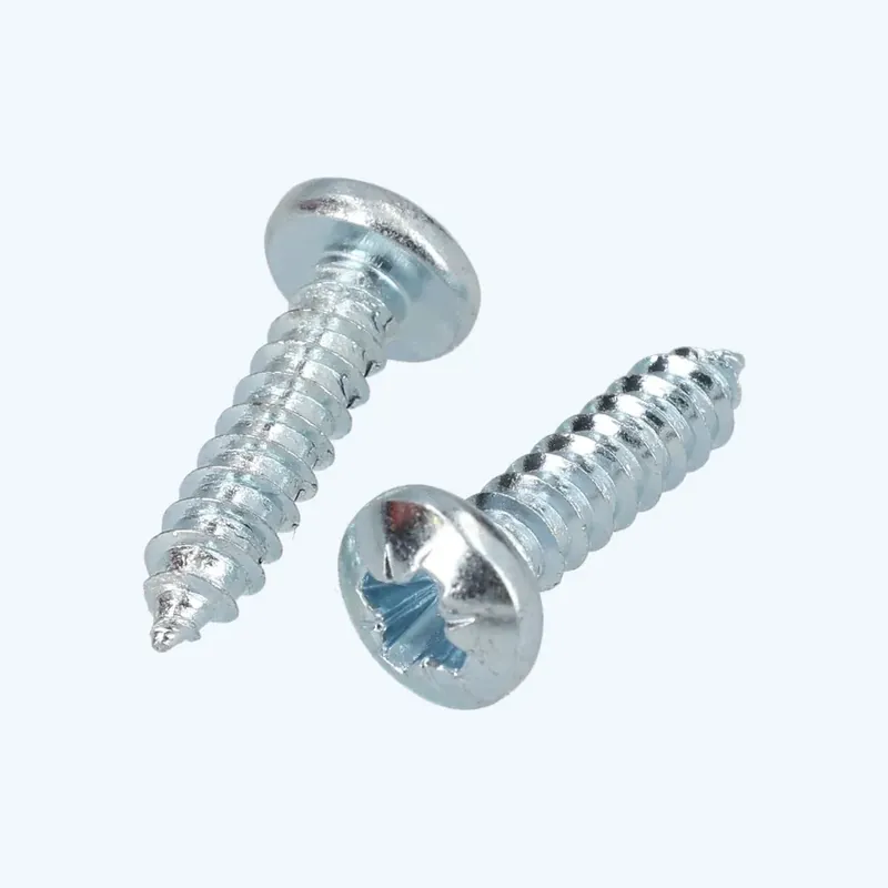 Premium Verzinkte plaatschroeven cilinder bolkop 6,3 x 19 mm