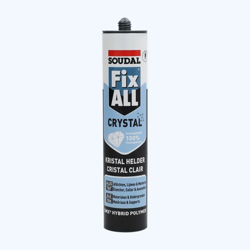 Soudal Fix-all crystal high tack 290 ml Finale Uitverkoop