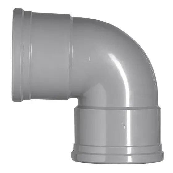 Exclusieve Aanbieding Martens PVC Bocht 90° Manchet/Manchet - 110mm