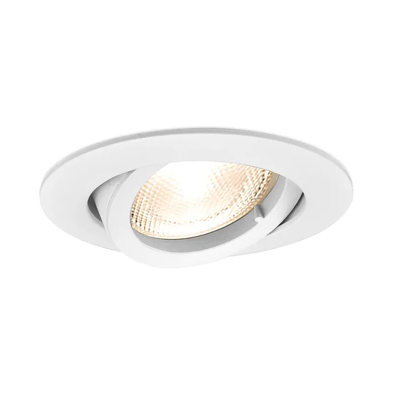 Braytron LED Spot Behuizing Verstelbaar - IP20 - Rond Ø82mm (Wit) Direct Beschikbaar