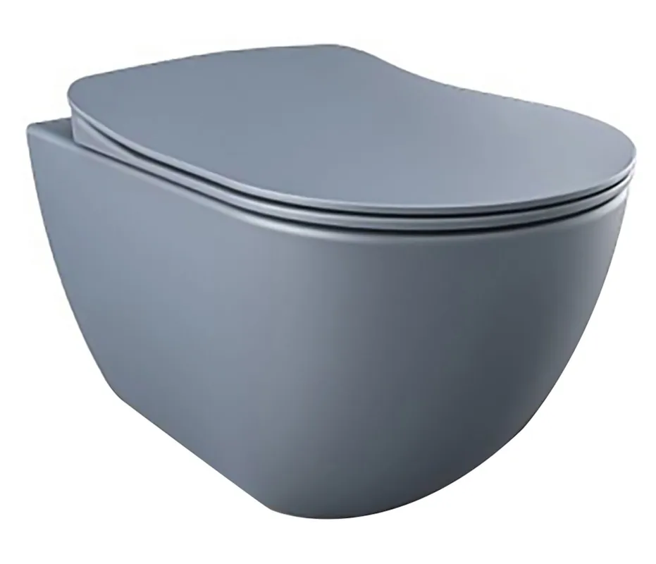 Betrouwbaar Creavit Design Wandcloset met Spoelrand - Mat Basalt