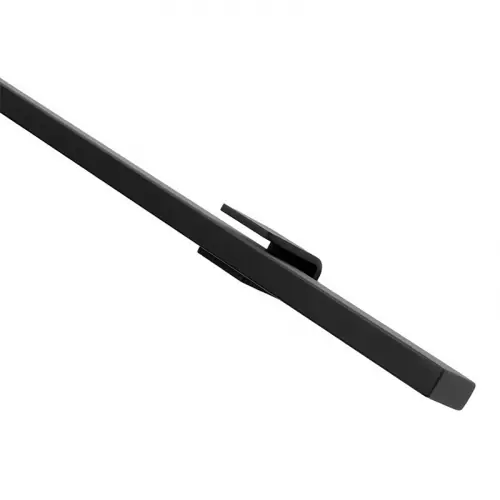 Favoriet Trapleuning - Plat - 175cm - Mat Zwart Gepoedercoat