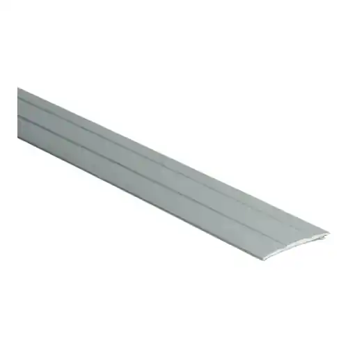 Dilatatieprofiel - Zelfklevend - Aluminium - 300x3,7cm - Geborsteld Zilver Beperkt Aanbod