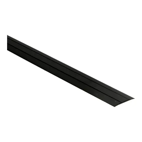 Dilatatieprofiel - Zelfklevend - Aluminium - 100x3,7cm - Zwart Gecertificeerd