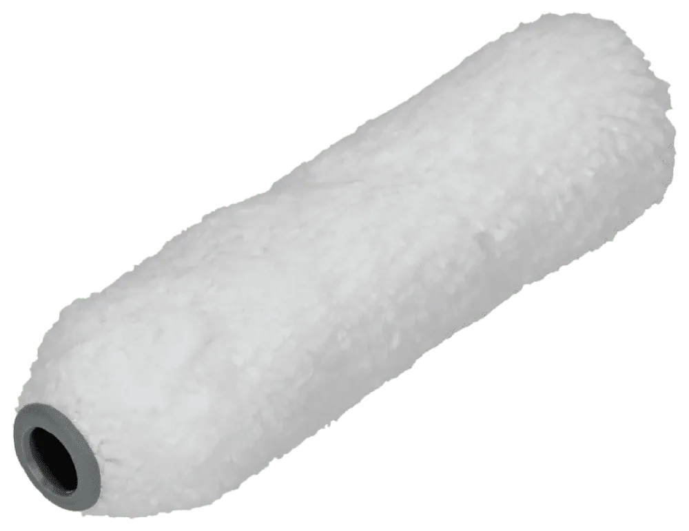 Beste Prijs Anza Pro Antex Verfroller - 8mm Poolhoogte - Microvezel - Wit - Mini - 15cm