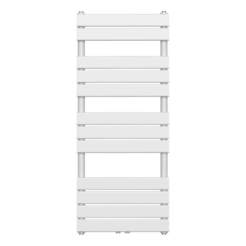 Belrad Handdoekradiator - Midden Aansluiting - 593W - 120x50cm - Wit Seizoensaanbieding