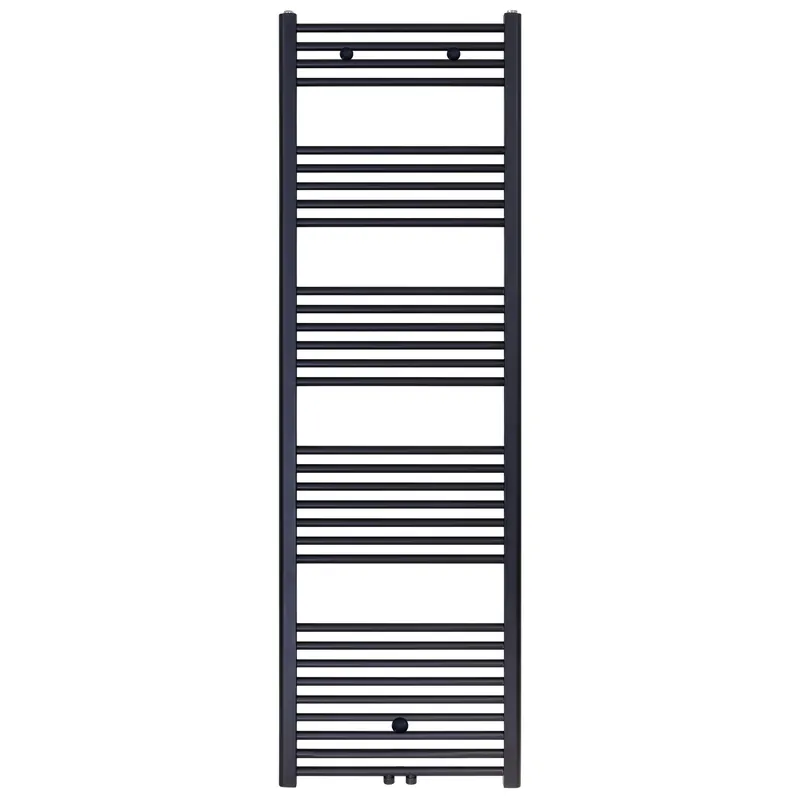 Belrad Handdoekradiator - Midden Aansluiting - 944W - 180x60cm - Mat Zwart Weekendaanbieding
