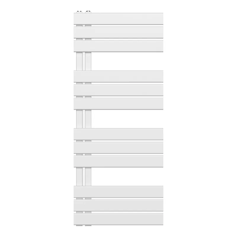 Belrad Handdoekradiator - Zij Aansluiting - 593W - 120x50cm - Wit Express Levering