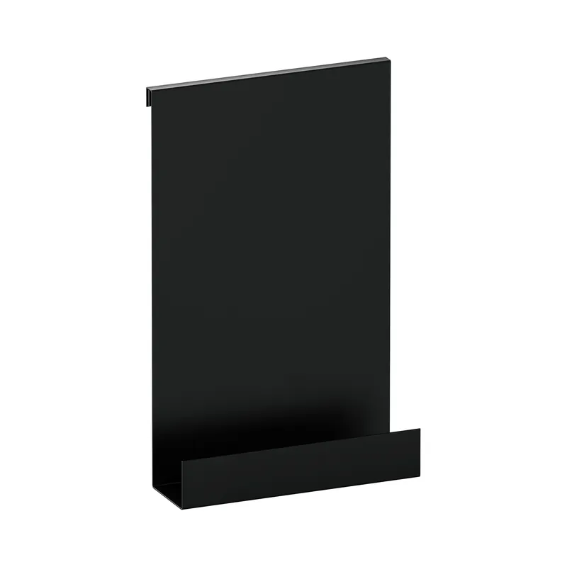 Beste Prijs Brauer Black Edition Doucherek met Glasklem - Hangend - Mat Zwart