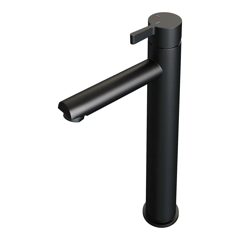 Brauer Black Edition Opbouw Wastafelmengkraan - Hoog - Hendel Model E - Mat Zwart Koop Vandaag