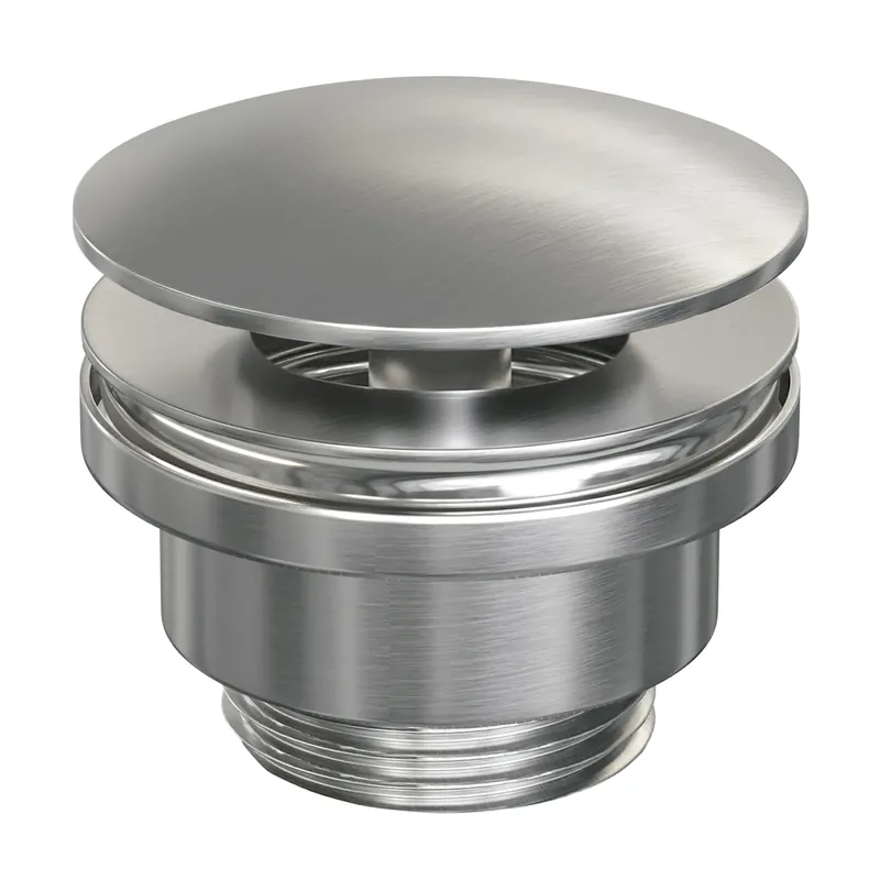 Brauer Brushed Edition Open Afvoerplug - PVD - Geborsteld RVS Snelle Levering