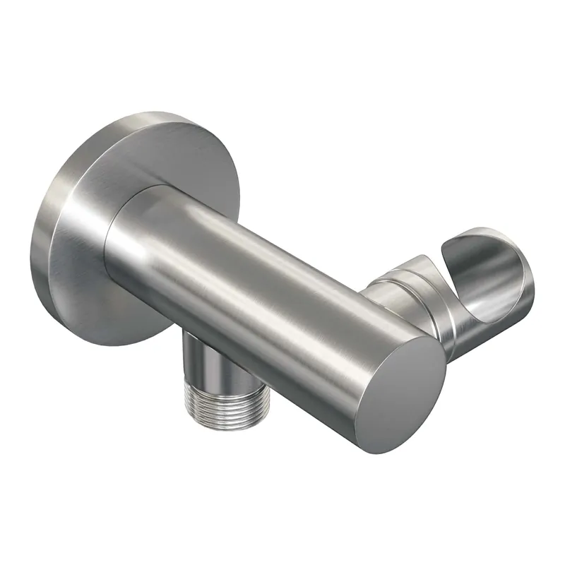 Brauer Brushed Edition Wandhouder met Watertuitlaat - PVD - Geborsteld RVS Beperkte Voorraad