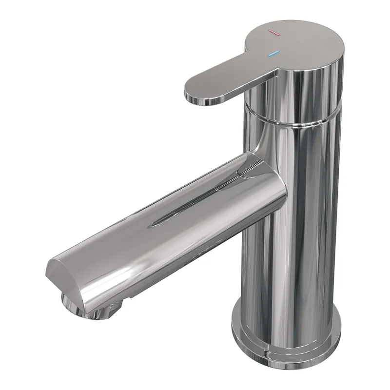Brauer Chrome Edition Opbouw Wastafelmengkraan - Laag - Hendel Model D - Chroom Superprijs