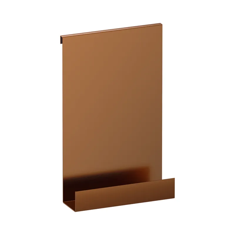 Nu Kopen Brauer Copper Edition Doucherek met Glasklem - Hangend - PVD - Geborsteld Koper