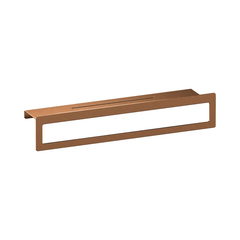 Brauer Copper Edition Handdoekrek met Planchet - PVD - Geborsteld Koper Beperkte Voorraad